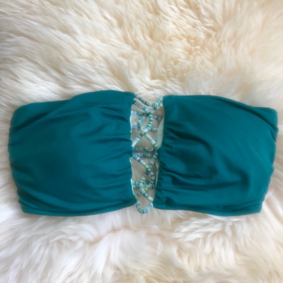 VS strappy midi bandeau bikini top - Picture 2 of 7